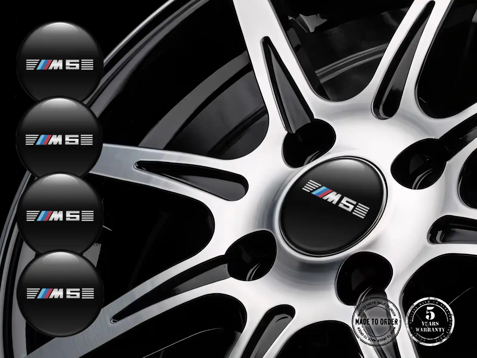 BMW Decalcomania Ruota Marchio Custom Brand Drift Style